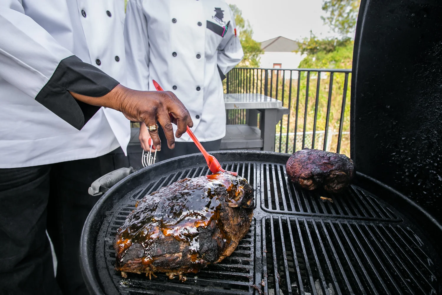 Poppa C’s Apricot Glazed Pork Roast