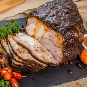 Apricot Glazed Pork Roast Mac & Cheese Family Fest